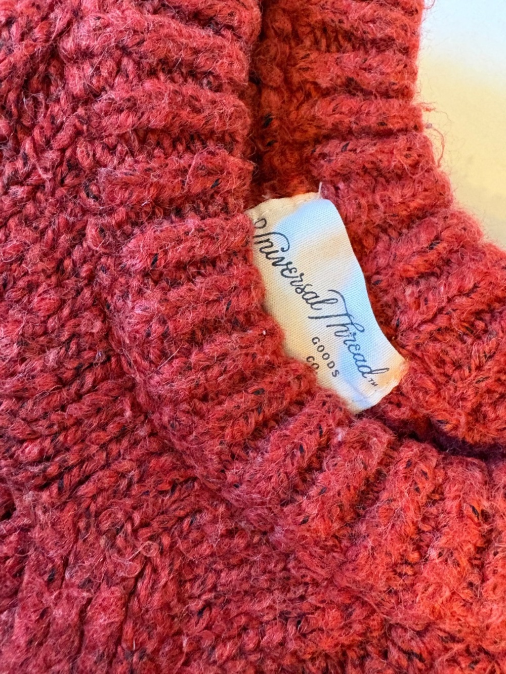 Burnt Orange Universal Thread Wool Sweater - Picture 2 of 2
